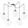 Nowoczesna Lampa Wisząca Sufitowa FLORENCE o Regulacji Typu Pająk Małe Kule LED Nowoczesna Lampa Wisząca Sufitowa FLORENCE o Regulacji Typu Pająk Małe Kule LED