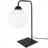 Stylowa Nowoczesna Lampa Stołowa FLORENCE Kulisty Klosz Mały Stylowa Nowoczesna Lampa Stołowa FLORENCE Kulisty Klosz Mały