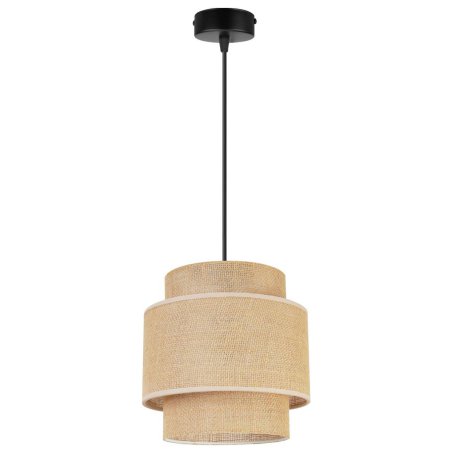 Lampa Wisząca BOHO w Stylu Rustykalnym z Abażurem