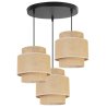 Nowoczesna Lampa BOHO Wisząca Na Podsufitce z Abażurami Nowoczesna Lampa BOHO Wisząca Na Podsufitce z Abażurami