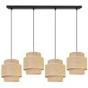 Lampa Wisząca BOHO Żyrandol na Listwie w Stylu Rustykalnym Lampa Wisząca BOHO Żyrandol na Listwie w Stylu Rustykalnym