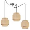 Nowoczesna Lampa Wisząca SPIDER BOHO z Jutowymi Abażurami Nowoczesna Lampa Wisząca SPIDER BOHO z Jutowymi Abażurami
