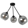 Lampa Sufitowa TRIO HAGA ze Szklanymi Kloszami Grafitowymi