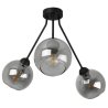 Nowoczesna Lampa Sufitowa TRIO HAGA ze Szklanymi Kloszami Nowoczesna Lampa Sufitowa TRIO HAGA ze Szklanymi Kloszami