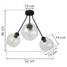 Nowoczesna Lampa Sufitowa TRIO HAGA Wymiary Nowoczesna Lampa Sufitowa TRIO HAGA Wymiary