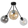 Nowoczesna Lampa Sufitowa Żyrandol TRIO HAGA Kolorowe Szkło Nowoczesna Lampa Sufitowa Żyrandol TRIO HAGA Kolorowe Szkło