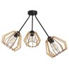 Nowoczesna Lampa Wisząca TRIO TIMBER Drewniane Klosze Nowoczesna Lampa Wisząca TRIO TIMBER Drewniane Klosze