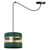 Nowoczesna Lampa SPIDER ELEGANCE GOLD Sufitowa z Abażurem