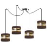 Lmapa z Abażurami typu Pająk Wisząca SPIDER ELEGANCE GOLD