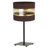 Nowoczesna Lampa Stołowa ELEGANCE GOLD GIA z Abażurem Nowoczesna Lampa Stołowa ELEGANCE GOLD GIA z Abażurem