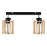 Nowoczesna Lampa Reflektory na Listwie TIMBER Drewno Nowoczesna Lampa Reflektory na Listwie TIMBER Drewno