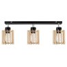 Lampa z Kloszami Drewnianymi Nowoczesna TIMBER Reflektory Lampa z Kloszami Drewnianymi Nowoczesna TIMBER Reflektory