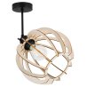 Nowoczesna Lampa Kinkiet TIMBER Drewniany Klosz Nowoczesna Lampa Kinkiet TIMBER Drewniany Klosz