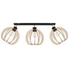 Lampa z Kloszami Drewnianymi TIMBER z Regulacją Kąta Światła