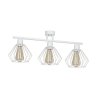 Nowatorska Biała Lampa Sufitowa Edison  Nowatorska Biała Lampa Sufitowa Edison