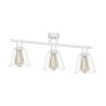 Stylowa Biała Lampa Metalowa Z Drucianymi Kloszami Stylowa Biała Lampa Metalowa Z Drucianymi Kloszami