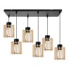 Stylowa Lampa Wisząca Żyrandol Drewniana TIMBER Stylowa Lampa Wisząca Żyrandol Drewniana TIMBER