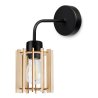 Lampa Ścienna Kinkiet Drewniany Klosz TIMBER Eko Lampa Ścienna Kinkiet Drewniany Klosz TIMBER Eko