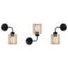 Stylowa Lampa Ścienna Kinkiet Drewniany TIMBER elegancki Stylowa Lampa Ścienna Kinkiet Drewniany TIMBER elegancki