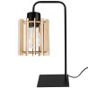 Lampa Stołowa Nocna Drewniany Klosz LED TIMBER Lampa Stołowa Nocna Drewniany Klosz LED TIMBER