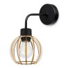 Lampa Sufitowa Kinkiet Drewno i Metal TIMBER Lampa Sufitowa Kinkiet Drewno i Metal TIMBER