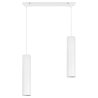 Nowoczesna Lampa Wisząca Sufitowa na Listwie TUBA Biała