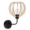 Nowoczesna Lampa Kinkiet LED TIMBER Ścienny Drewniany