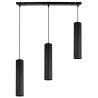 Nowoczesna Lampa Wisząca Sufitowa TUBA Czarna