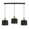 Nowoczesna Czarna Lampa na Listwie PANTA z Metalu LED Nowoczesna Czarna Lampa na Listwie PANTA z Metalu LED