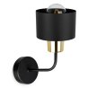 Lampa Ścienna Kinkiet PANTA Metalowa Czarna