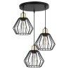 Lampa Sufitowa na Podsufitce Druciane Klosze LOFT NUVOLA Lampa Sufitowa na Podsufitce Druciane Klosze LOFT NUVOLA