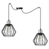 Lampa Wisząca typu Pająk z Metalowymi Kloszami SPIDER NUVOLA Lampa Wisząca typu Pająk z Metalowymi Kloszami SPIDER NUVOLA