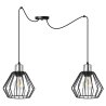 Lampa Wisząca typu Pająk Druciane Klosze SPIDER NUVOLA