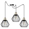 Lampa Wisząca z Metalowymi Kloszami typu Pająk SPIDER NUVOLA Lampa Wisząca z Metalowymi Kloszami typu Pająk SPIDER NUVOLA