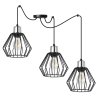 Nowoczesna Lampa Sufitowa z Metalowymi Kloszami SPIDER NUVOLA Nowoczesna Lampa Sufitowa z Metalowymi Kloszami SPIDER NUVOLA
