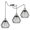 Lampa Sufitowa z Metalowymi Kloszami typu Pająk SPIDER NUVOLA Lampa Sufitowa z Metalowymi Kloszami typu Pająk SPIDER NUVOLA