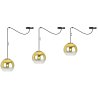 Lampa Wisząca Zwis Złoty Klosz Regulacja Wysokości Spider Bergen Gold Lampa Wisząca Zwis Złoty Klosz Regulacja Wysokości Spider Bergen Gold