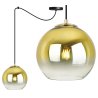 Elegancka Lampa Wisząca Zwis Złoty Klosz Spider Bergen Gold Elegancka Lampa Wisząca Zwis Złoty Klosz Spider Bergen Gold