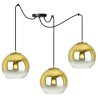 Lampa Sufitowa typ Pająk Złote Klosze Spider Bergen Gold Lampa Sufitowa typ Pająk Złote Klosze Spider Bergen Gold
