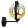 Lampa Ścienna Kinkiet Złoty Klosz 15 cm BERGEN GOLD Lampa Ścienna Kinkiet Złoty Klosz 15 cm BERGEN GOLD