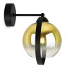 Lampa Ścienna Kinkiet ze Złotym Kloszem 15 cm BERGEN GOLD Lampa Ścienna Kinkiet ze Złotym Kloszem 15 cm BERGEN GOLD