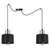 Lampa Sufitowa typu Pająk Czarne Klosze SPIDER PANTA Lampa Sufitowa typu Pająk Czarne Klosze SPIDER PANTA