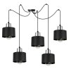 Lampa Sufitowa styl Nowoczesny Pająk Czarne Klosze SPIDER PANTA Lampa Sufitowa styl Nowoczesny Pająk Czarne Klosze SPIDER PANTA