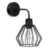 Nowoczesna Lampa Ścienna Kinkiet Klosz Metalowy Druciak NUVOLA Nowoczesna Lampa Ścienna Kinkiet Klosz Metalowy Druciak NUVOLA