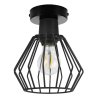 Nowoczesna Lampa Plafon Spot Klosz Metalowy Druciak NUVOLA Nowoczesna Lampa Plafon Spot Klosz Metalowy Druciak NUVOLA
