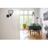 Lampa Ścienna Kinkiet Metalowy do Salonu NUVOLA Lampa Ścienna Kinkiet Metalowy do Salonu NUVOLA