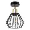 Lampa Sufitowa Reflektor Metalowy Druciany Klosz Nuvola E27 Lampa Sufitowa Reflektor Metalowy Druciany Klosz Nuvola E27