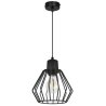 Lampa Wisząca z Kloszem Metalowym Druciank Industrialny Nuvola LED E27 Lampa Wisząca z Kloszem Metalowym Druciank Industrialny Nuvola LED E27