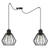 Industrialna Lampa Wisząca typ Pająk Druciana Nuvola LED E27 Industrialna Lampa Wisząca typ Pająk Druciana Nuvola LED E27