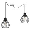 Lampa Wisząca typ Pająk Industrialna Druciane Klosze Nuvola LED E27 Lampa Wisząca typ Pająk Industrialna Druciane Klosze Nuvola LED E27